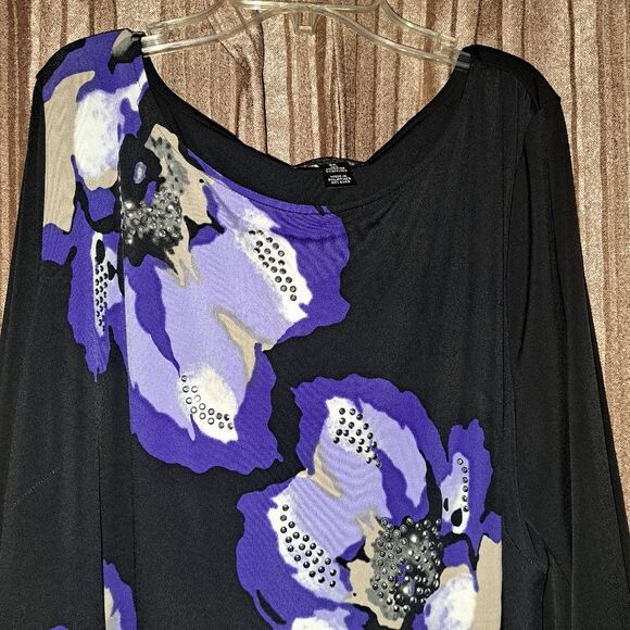 Style & Co 3/4‎ Sleeve Top - Large - Picture 3 of 7